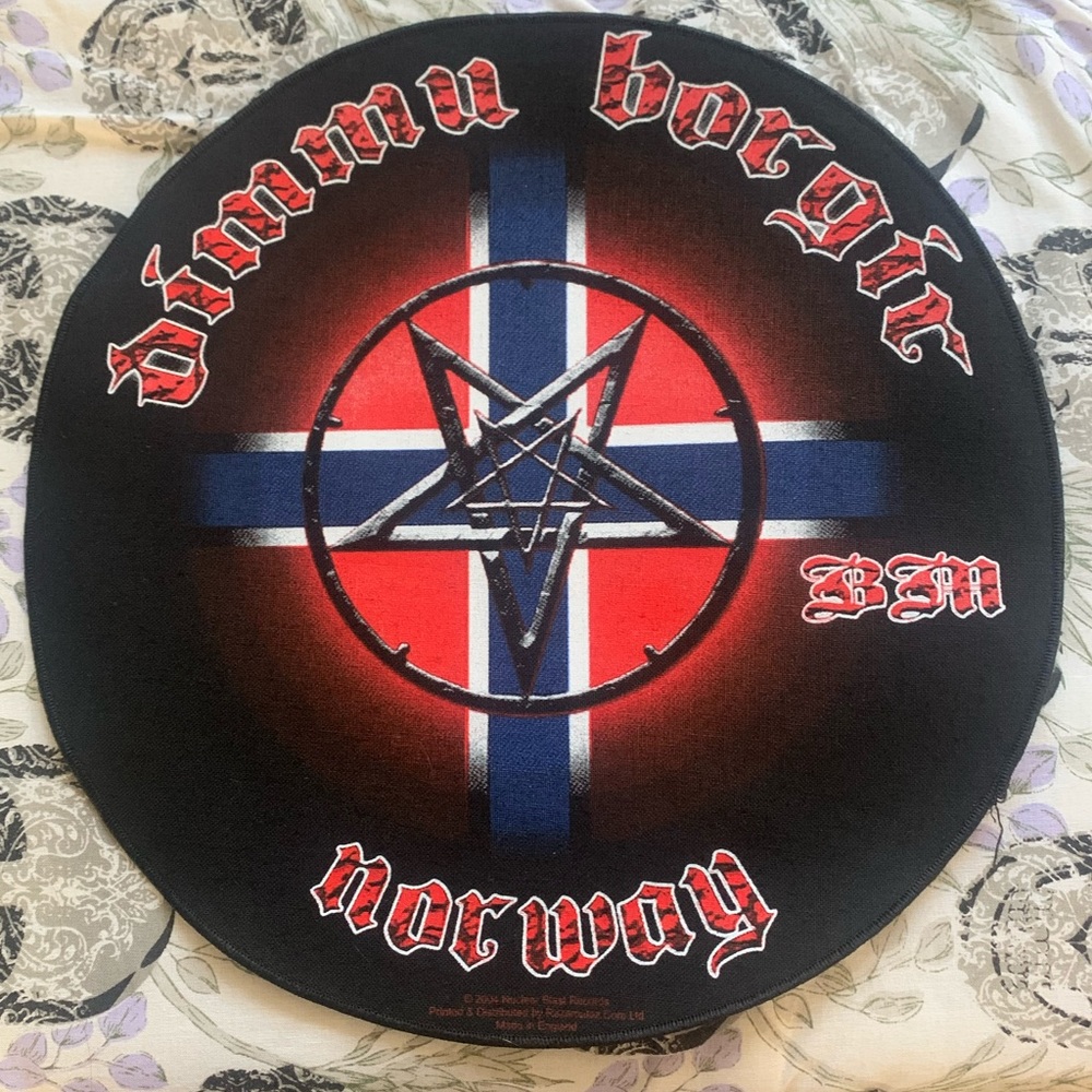 2/$25 Dimmu Borgir Back Patch